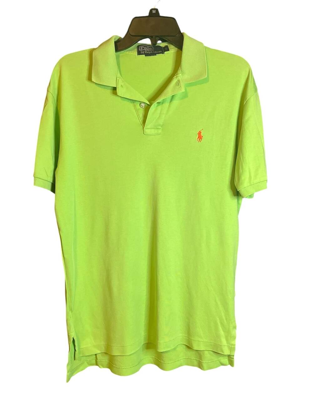 Polo Ralph Lauren Lime Green Short Sleeve Polo Shirt Size S